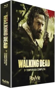 Blu-ray: The Walking Dead - 5ª Temporada - 4 Discos Original