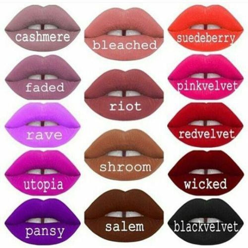 Lote De 10 Lime Crime Velvetine Gloss Indeleble Matte