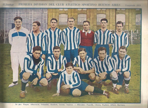 El Grafico / Poster  Sportivo Buenos Aires 1927