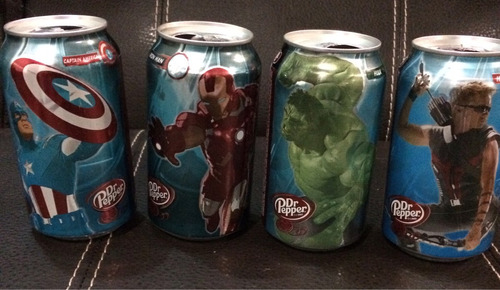 Avengers Dr. Pepper Latas!!