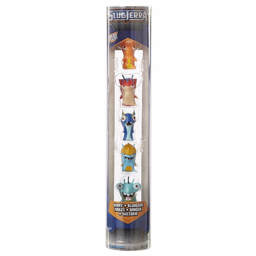 Bajoterra Slugterra Pack Con 5 Babosas 4,5 Cms