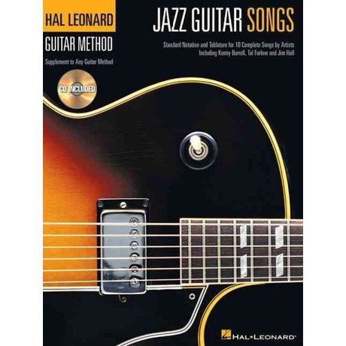 Canciones De Guitarra De Jazz: Hal Leonard Guitarra Método