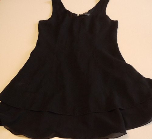 Vestido Maria Ines Romero Sara Volpe Negro Talle S