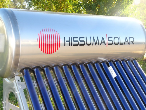 Termotanque Solar Hissuma Solar 360 L Todo Acero Inoxidable 