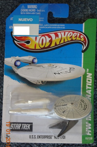 Uss Enterprise 2013 Hot Wheels Ncc1701 Star Trek Imagination