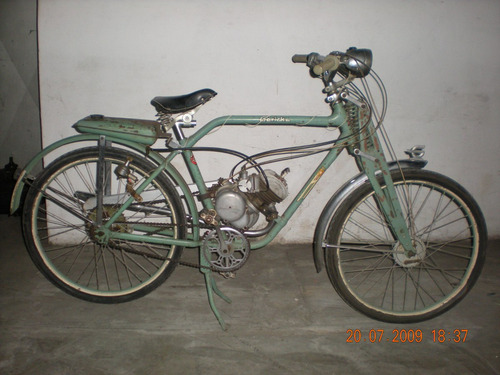 Bicicleta Goriche Com Motor Sachs Alemã Antiga Motorizada
