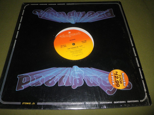 Disco Remix En Vinyl Importado Alisha - Too Turned On (1985)