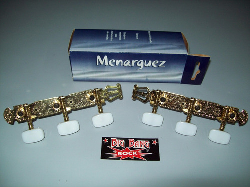 Clavijeros Menarguez P/criolla Dorado De Paso 37mm Mod 041