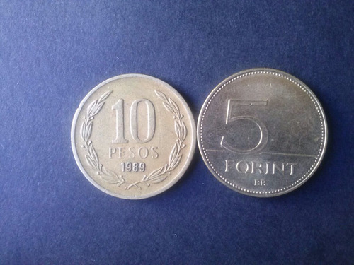 Moneda Hungria 5 Forint 1999 Bronce (c15)