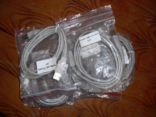 Cable Para Impresora Usb 2.0 - 1,8 Metros