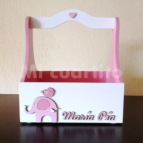 Imagen 6 de 10 de Cajas Porta Cosméticos Personalizadas - Decoración Infantil