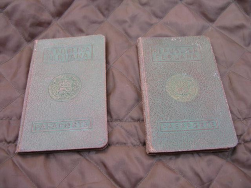 Retro Virales: Antiguo Pasaporte Anulados Nacimiento 1900