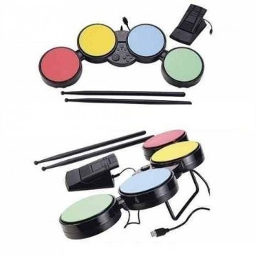 Mini Bateria Rock Band P/ Ps2/ Ps3/ Wii/ Pc  6829 Leadership