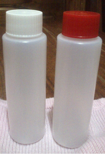 Imagen 2 de 3 de Envase Plástico Tuvo Botella, Tintas, Aceites, Etc 100 Ml X3