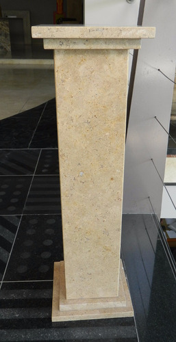 Imagen 3 de 5 de Columna Cuadrada - Marmol Champagne