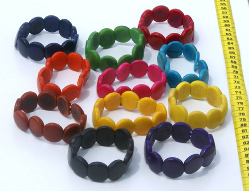 Pulsera Tallada En Nuez De Tagua Bisuteria Del Ecuador