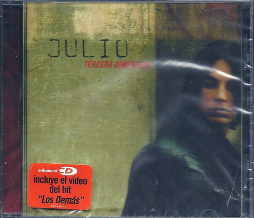 Julio Iglesias Jr Album Tercera Dimension Sello Warner Cd