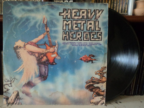 Lp-vinil:heavy Metal Heroes:rock-ufo,scorpions,slade,budgie