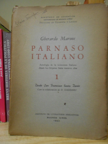 Parnaso Italiano Gherardo Marone