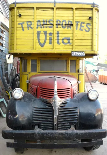 Camión Dodge Mudanzas Año 1947 Pieza De Colección - Museo