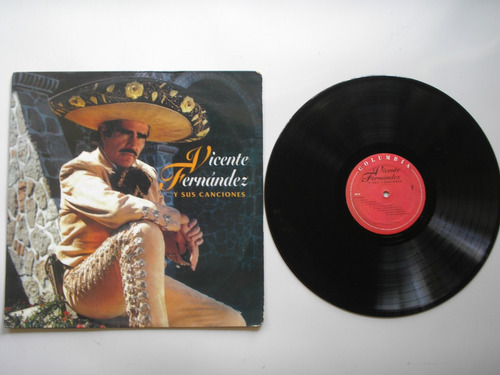 Lp Vinilo Vicente Fernandez Y Sus Canciones Ed Colombia1996 