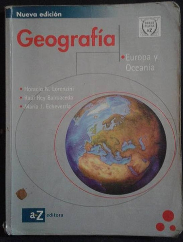 Geografia Europa Y Oceania Lorenzini Balmaceda Etcheverria