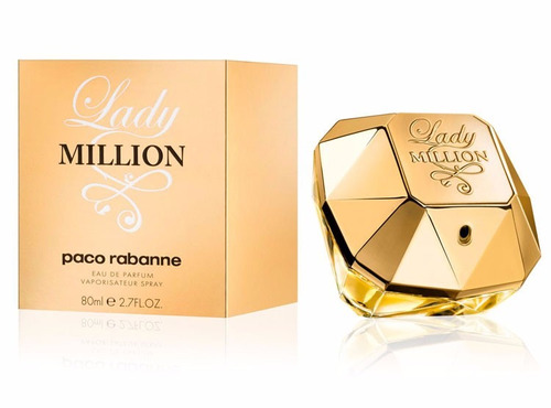 Perfume Lady Million Paco Rabanne 80 Ml Original