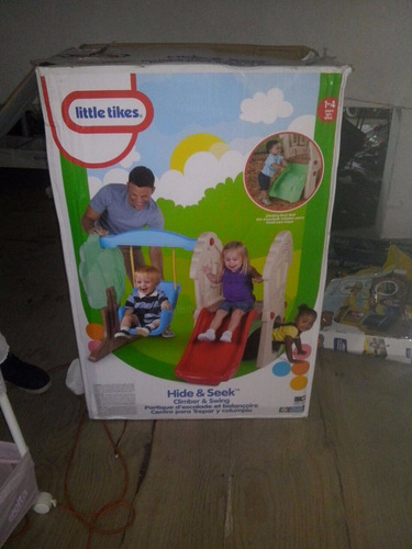 Centro Para Trepar Y Columpio Little Tikes