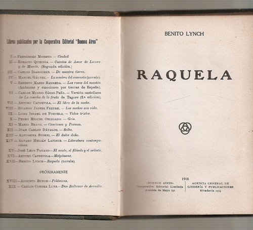 Raquela - Lynch - Cooperativa Buenos Aires