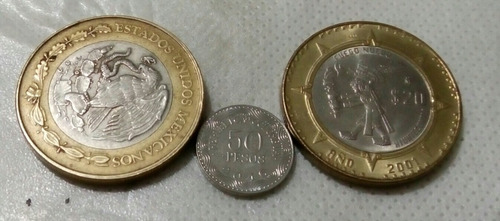 Monedas De 20 Pesos Mexicanos