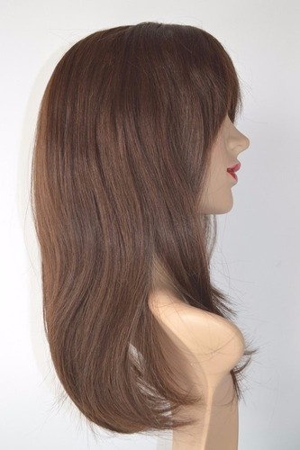 Peluca Natural Larga 55 Cms.