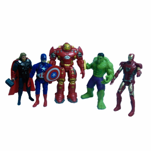 Set 5 Figuras De Acción Los Vengadores The Avengers Heroes