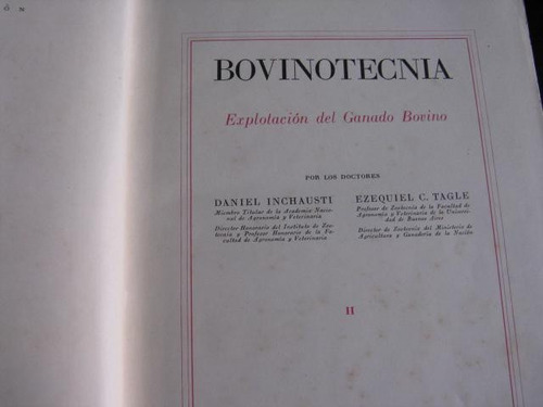 Mercurio Peruano: Bovinotecnia Explotacion De Ganado L121