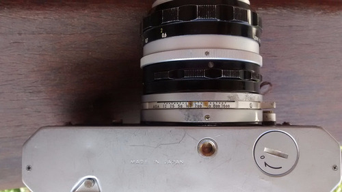Camera Nikon Nikomat + Lente 50mm 1.4 Ai - Lindo Conjunto!