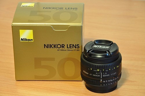 Imagem 6 de 6 de Lente Nikon Af Nikkor 50mm F/1.8d Nova Com Garantia F1.8