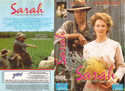 Sarah Vhs Glenn Close Christopher Walken