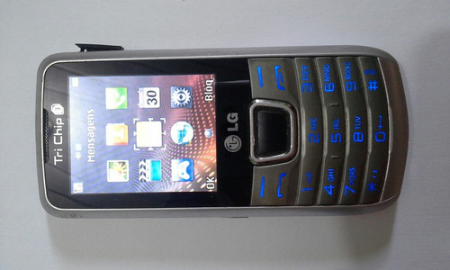 Celular Lg A290 Para 3 Chips Original Desbloqueado Usado
