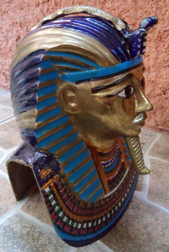 Busto De Bronce Egipcio