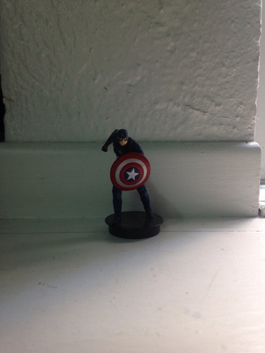 Capitan America Miniestatua Movie Avengers 5cm Aprox (Usado)