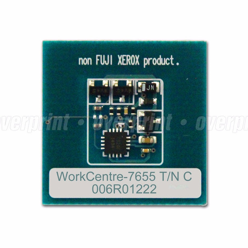 Chip Toner Xerox Wc 7755 7765 7775 - 006r01222 Cyan