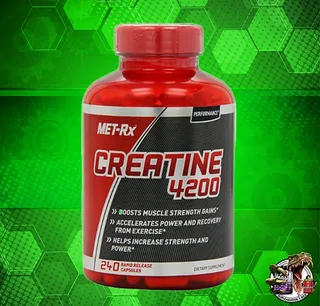 Promoción Creatine 4200 De 240 Capsulas Met-rx Creatina