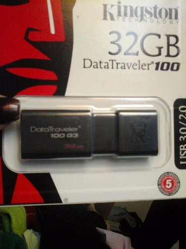 Pendrive 32 Gb Kingston Original Usb 3.0 / 2.0