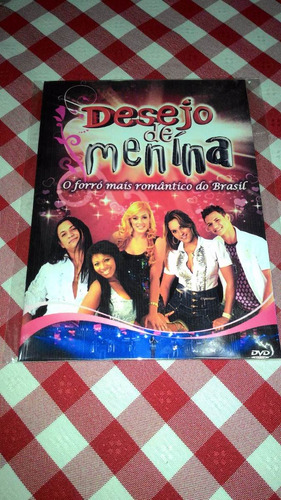 Dvd Desejo De Menina Ao Vivo Vol.2 Capa Papelao