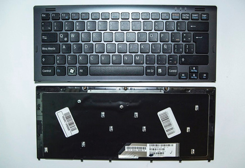 Teclado Sony Vgn-sr Negro With Bezel