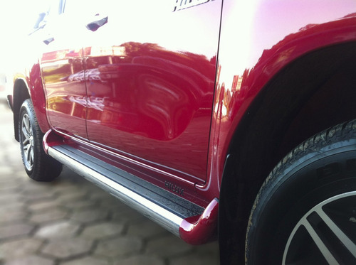 Estribo Personalizado Cor Original Hilux Cd 2016 2019