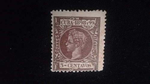 Estampilla Cuba Colonia España 1898-1899 (lrbcop51)