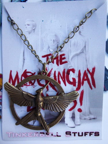 Los Juegos Del Hambre Hunger Games Collar Sinsajo Mockingjay