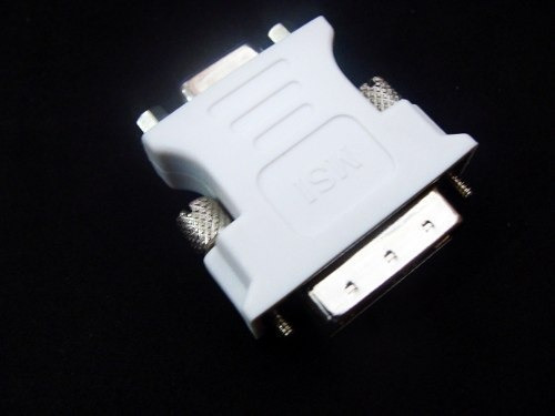 Adaptador De Video Dvi-a M X Vga F P/monitores/ Pl Vídeo