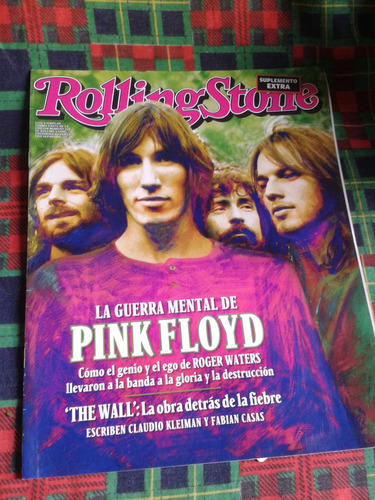 Rollingstone Suplemento Extra Pink Floyd 17 Paginas Envios