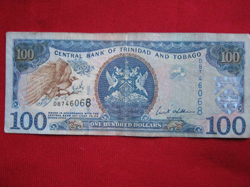Trinidad Y Tobago 100 Dolares 2006